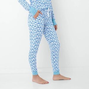 XXL Little Sleepies Blue Rainbows Women's Pajama Pants